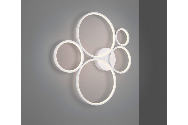 Trio Lighting Rondo LED plafond mattvit 5L - Taklampa kök - Fönsterlampa hängande - Fönsterlampa - Pendellampor & hänglampor - Sovrumslampa - Vardagsrumslampa