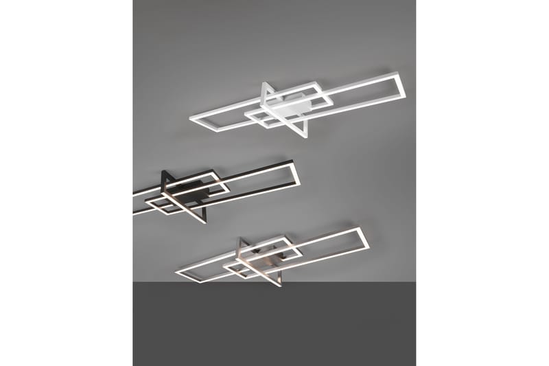 Trio Lighting Salinas LED plafond mattsvart - Mattsvart - Taklampa kök - Fönsterlampa hängande - Fönsterlampa - Pendellampor & hänglampor - Sovrumslampa - Vardagsrumslampa