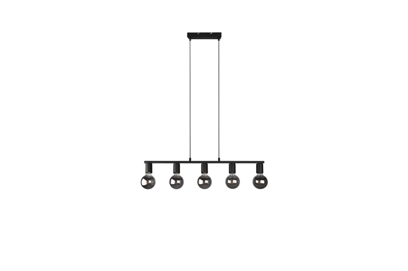 Vannes Taklampa 5L E27 mattsvart - Matt svart - Belysning & el - Inomhusbelysning & lampor - Kökslampa - Taklampa kök