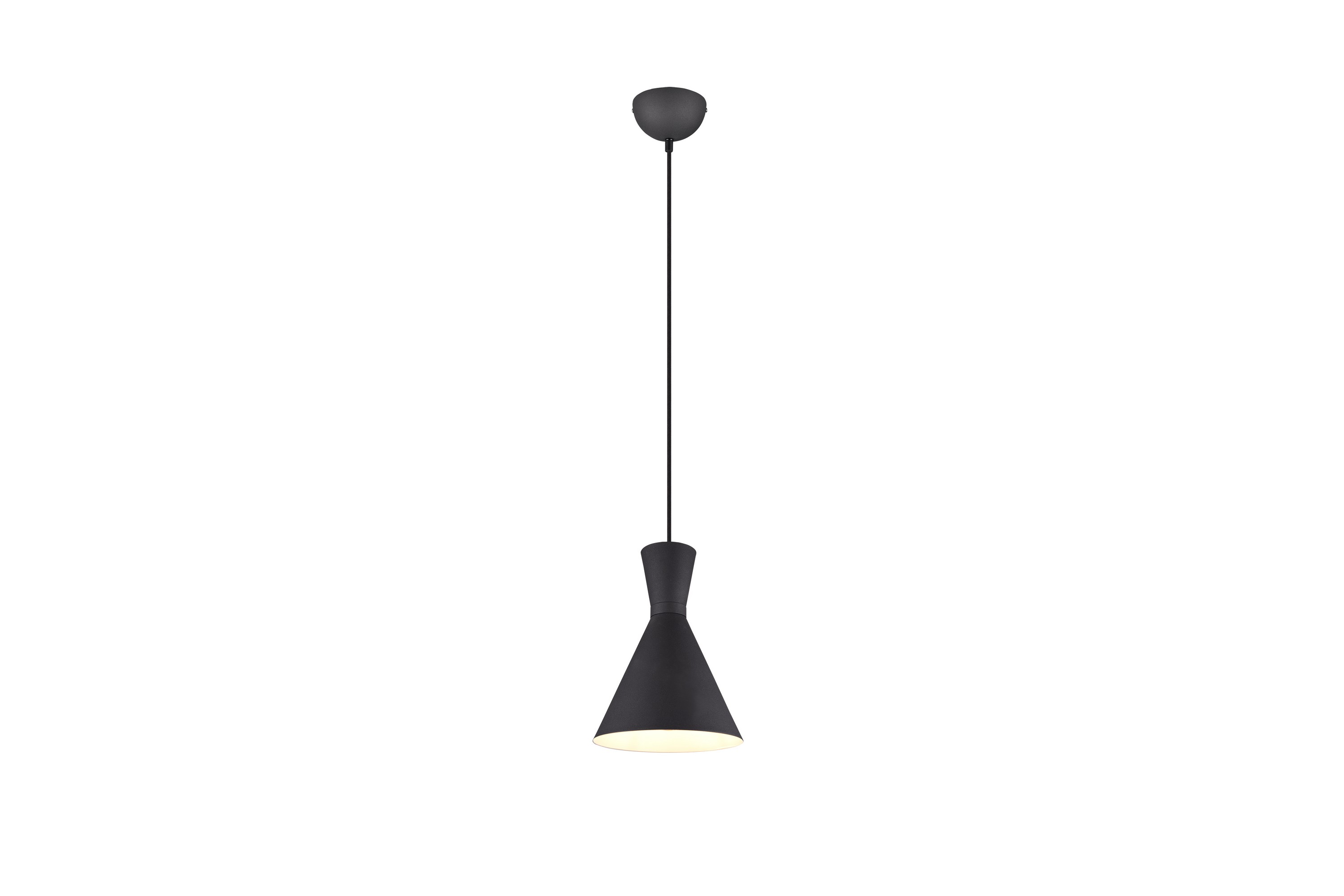 Trio Lighting Enzo taklampa E27 mattsvart - Mattsvart R30781032