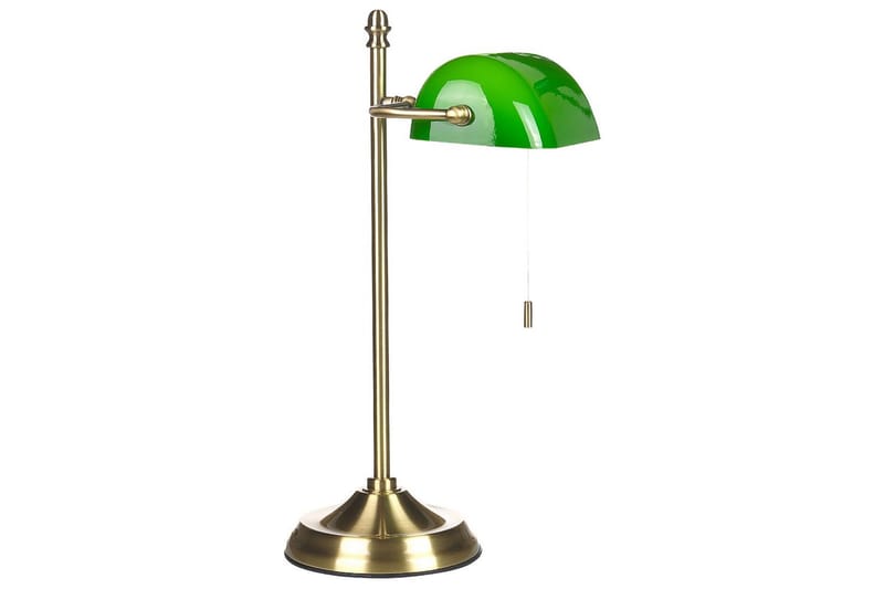 Limaki Bordslampa 52 cm E27 - Mässing/Grön - Belysning & el - Inomhusbelysning & lampor - Fönsterlampa - Fönsterlampa på fot