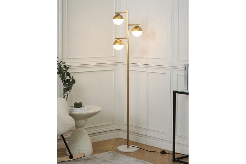 Lipsoy Golvlampa 160 cm - Guld - Belysning & el - Inomhusbelysning & lampor - Sovrumslampa