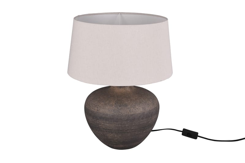 Lou Bordslampa 38cm E14 brun - Brun - Belysning & el - Inomhusbelysning & lampor - Sovrumslampa