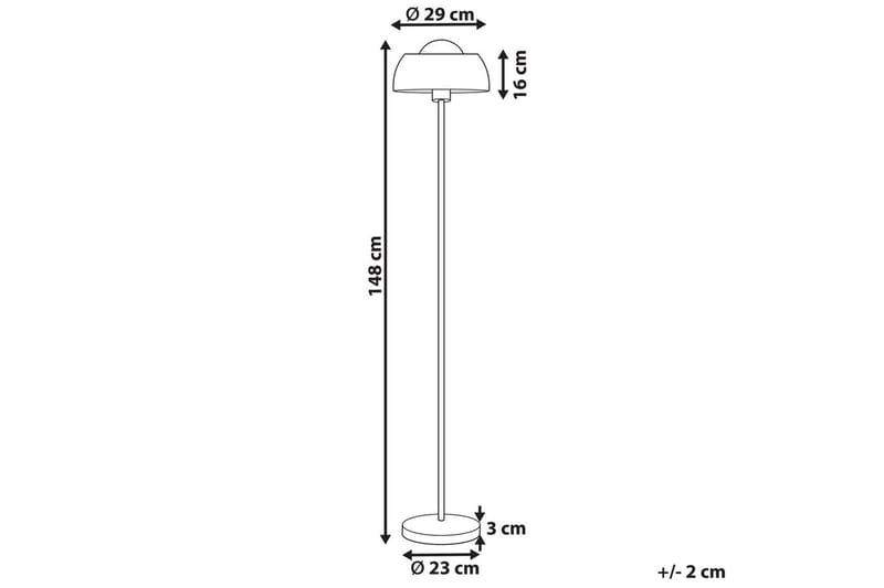 Magica Golvlampa 148 cm - Koppar - Belysning & el - Inomhusbelysning & lampor - Sovrumslampa