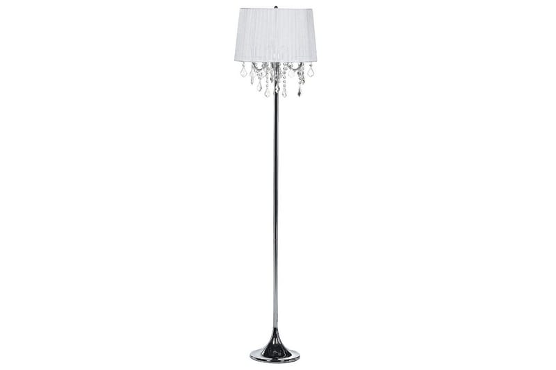 Pianose Golvlampa 165 cm - Silver/Vit - Belysning & el - Inomhusbelysning & lampor - Sovrumslampa