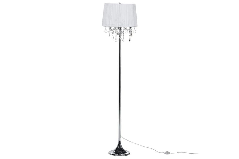 Pianose Golvlampa 165 cm - Silver/Vit - Belysning & el - Inomhusbelysning & lampor - Sovrumslampa