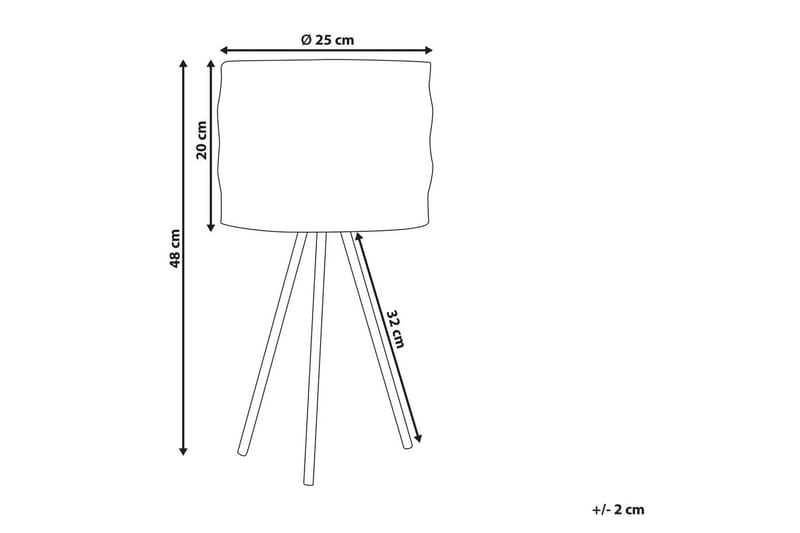 Argentil Bordslampa 48 cm E27 - Svart - Belysning & el - Inomhusbelysning & lampor - Sänglampor & nattduksbordslampa - Sänglampa bord