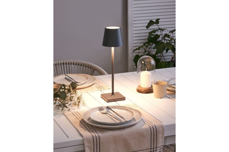 Cebrai LED Bordslampa 38 cm - Grå - Belysning & el - Inomhusbelysning & lampor - Sänglampor & nattduksbordslampa - Sänglampa bord