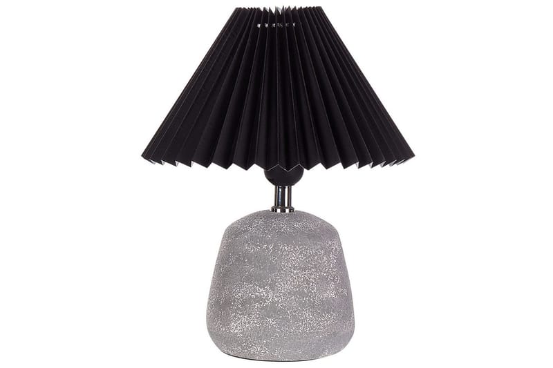 Dovgado Bordslampa 2 st 32 cm E27 - Ljusgrå/Svart - Belysning & el - Inomhusbelysning & lampor - Sänglampor & nattduksbordslampa - Sänglampa bord