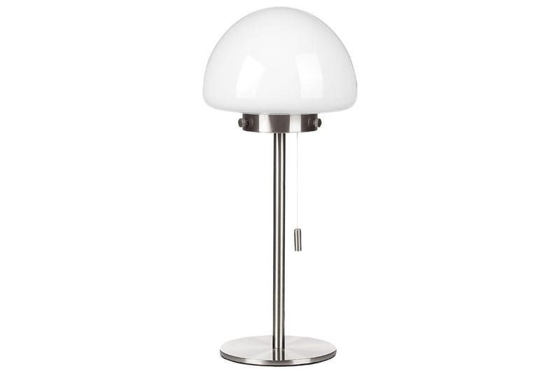 Icaria Bordslampa 39 cm E27 - Silver/Vit - Belysning & el - Inomhusbelysning & lampor - Sänglampor & nattduksbordslampa - Sänglampa bord