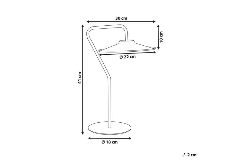 Karpathy LED Bordslampa 41 cm - Svart - Belysning & el - Inomhusbelysning & lampor - Sänglampor & nattduksbordslampa - Sänglampa bord