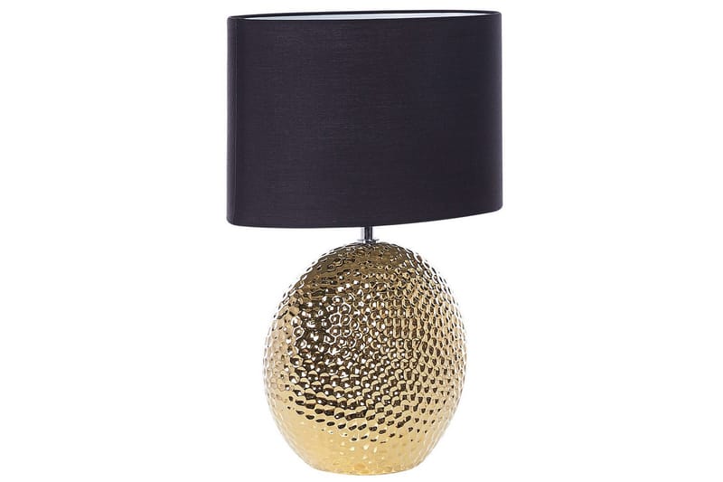 Libbelo Bordslampa 51 cm E27 - Guld/Svart - Belysning & el - Inomhusbelysning & lampor - Sänglampor & nattduksbordslampa - S�änglampa bord