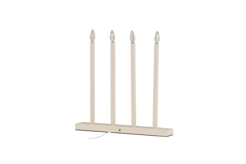 Lofsdalen Adventsljusstake 35 cm - Beige - Belysning & el - Inomhusbelysning & lampor - Sänglampor & nattduksbordslampa - Sänglampa bord