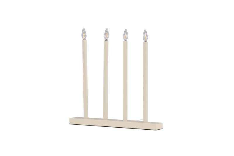 Lofsdalen Adventsljusstake 35 cm - Beige - Belysning & el - Inomhusbelysning & lampor - Sänglampor & nattduksbordslampa - Sänglampa bord