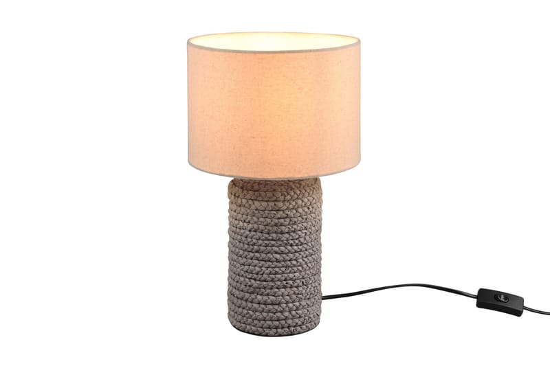 Mala Bordslampa E27 38cm beige - Beige - Belysning & el - Inomhusbelysning & lampor - Sänglampor & nattduksbordslampa - Sänglampa bord