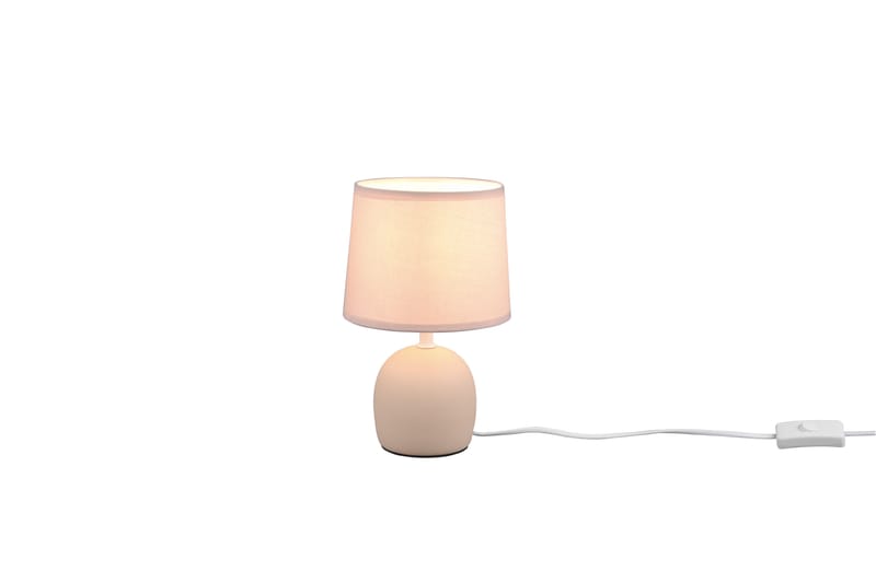 Malu Bordslampa E14 beige - Beige - Belysning & el - Inomhusbelysning & lampor - Sänglampor & nattduksbordslampa - Sänglampa bord