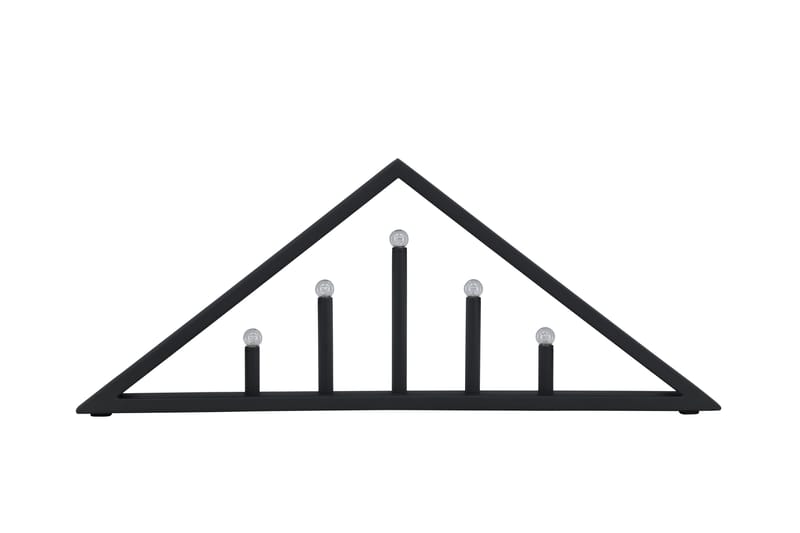 Sankt Adventsljusstake 26 cm - Svart - Belysning & el - Inomhusbelysning & lampor - Sänglampor & nattduksbordslampa - Sänglampa bord