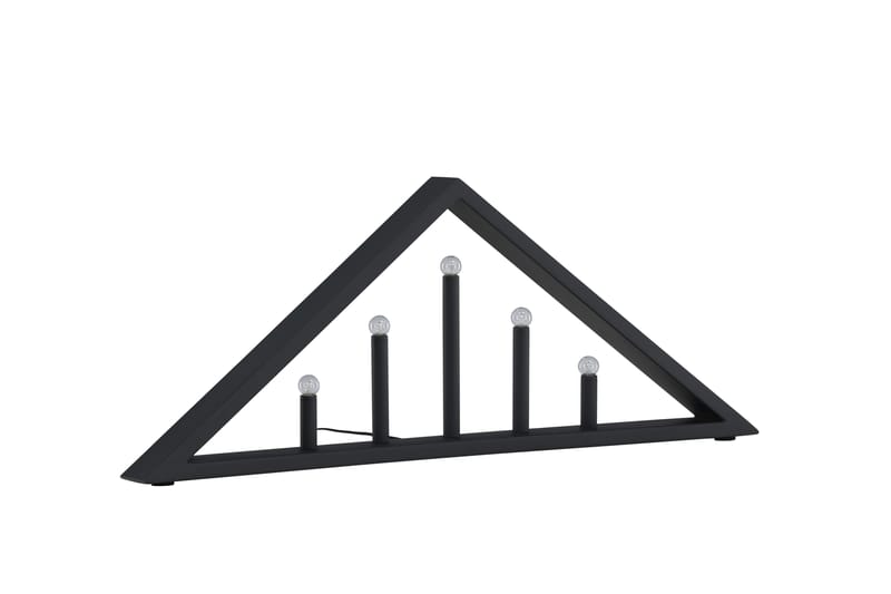 Sankt Adventsljusstake 26 cm - Svart - Belysning & el - Inomhusbelysning & lampor - Sänglampor & nattduksbordslampa - Sänglampa bord