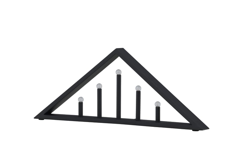 Sankt Adventsljusstake 26 cm - Svart - Belysning & el - Inomhusbelysning & lampor - Sänglampor & nattduksbordslampa - Sänglampa bord