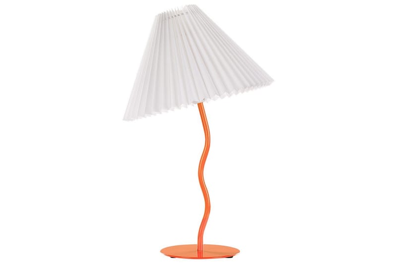 Skiros Bordslampa 48 cm E27 - Orange/Vit - Belysning & el - Inomhusbelysning & lampor - Sänglampor & nattduksbordslampa - Sänglampa bord