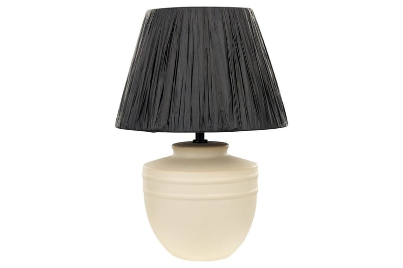 Thira Bordslampa 44 cm E27 - Beige/Svart - Belysning & el - Inomhusbelysning & lampor - Sänglampor & nattduksbordslampa - Sänglampa bord