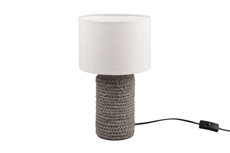 Trio Lighting Mala bordslampa E27 38cm beige - Belysning & el - Inomhusbelysning & lampor - Sänglampor & nattduksbordslampa - Sänglampa bord