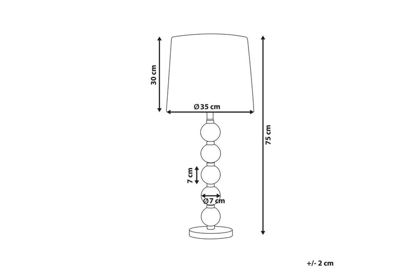 Serifosta Bordslampa 75 cm E27 - Svart - Belysning & el - Inomhusbelysning & lampor - Fönsterlampa - Fönsterlampa på fot