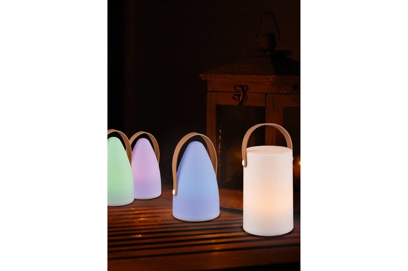 Trio Lighting Aruba LED RGBW bordslampa vit - Vit - Sovrumslampa - Bordslampor