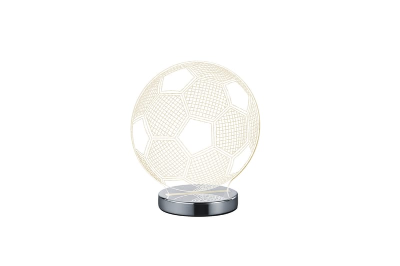 Trio Lighting Ball LED bordslampa krom - Krom - Sovrumslampa - Bordslampor