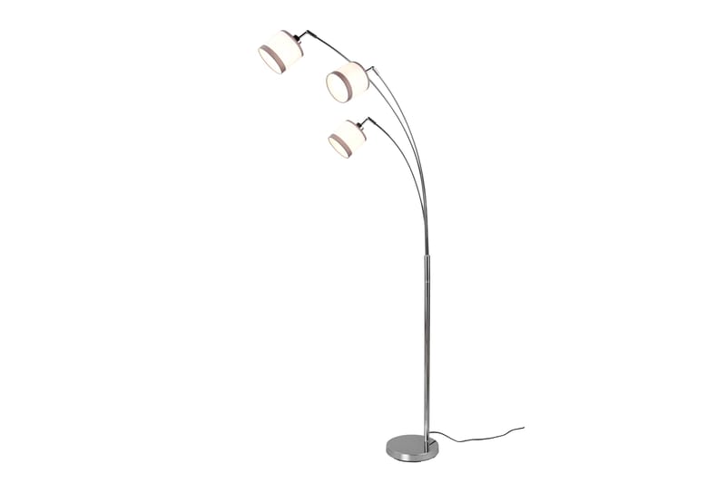 Trio Lighting Davos golvlampa 3L E14 krom/ vit - Belysning & el - Inomhusbelysning & lampor - Sovrumslampa