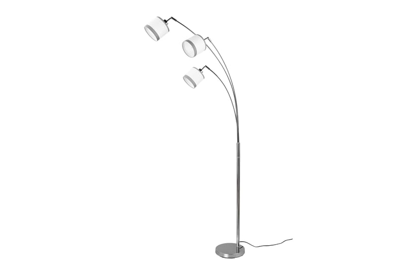 Trio Lighting Davos golvlampa 3L E14 krom/ vit - Belysning & el - Inomhusbelysning & lampor - Sovrumslampa