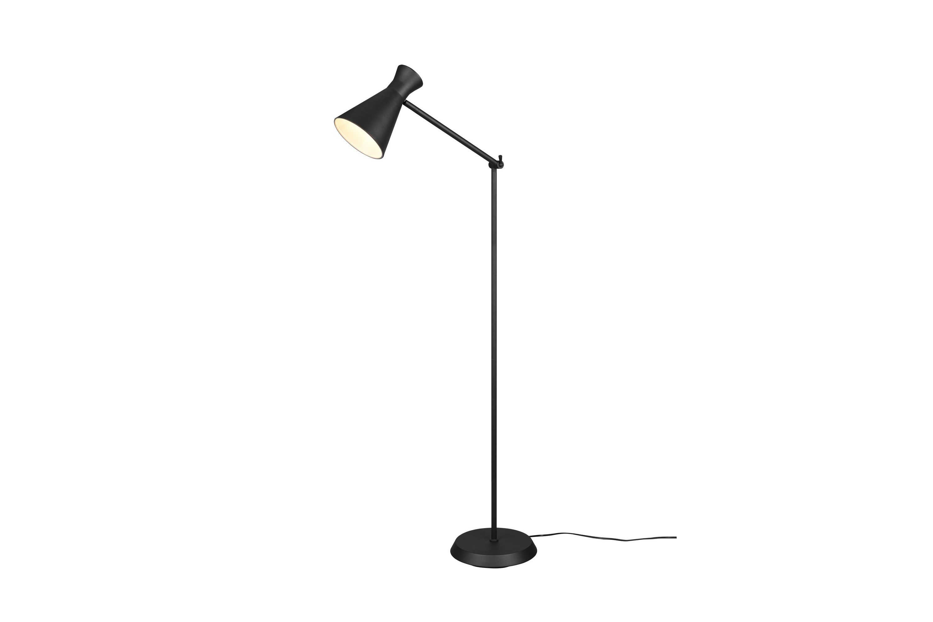 Trio Lighting Enzo golvlampa E27 mattsvart - R40781032