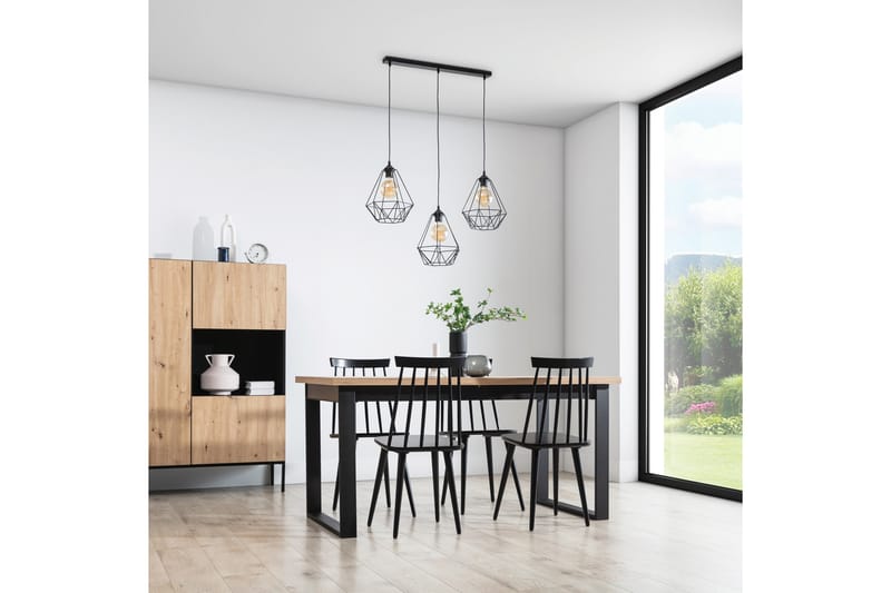 Bendinni Pendellampa Rund - Svart - Taklampa kök - Fönsterlampa hängande - Fönsterlampa - Pendellampor & hänglampor - Sovrumslampa - Vardagsrumslampa