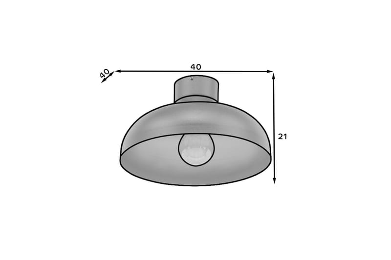 Desolo Plafond - Svart - Belysning & el - Inomhusbelysning & lampor - Taklampa & takbelysning - Plafond