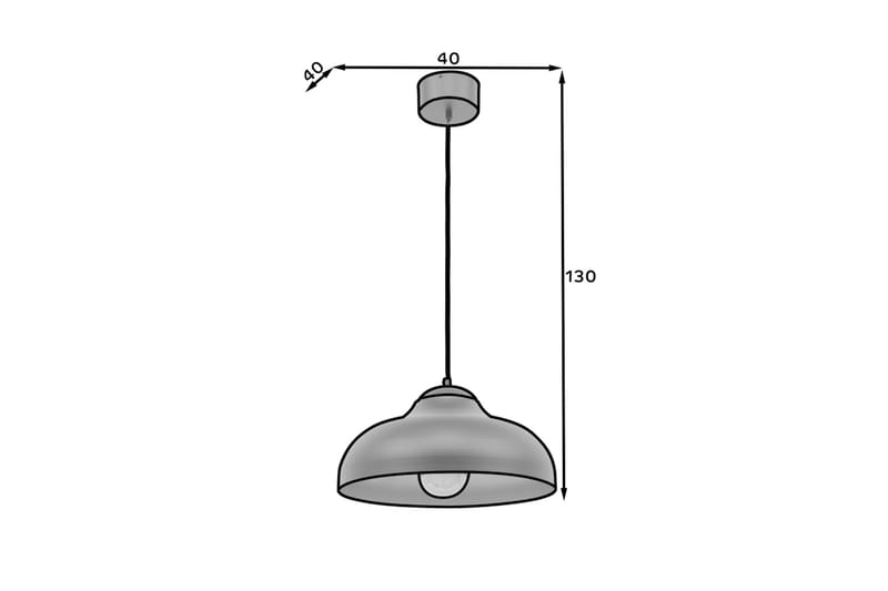 Desolo Pendellampa - Svart - Belysning & el - Inomhusbelysning & lampor - Taklampa & takbelysning - Pendellampor & hänglampor