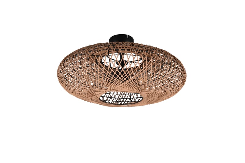 Hedda Plafond 2L E27 mattsvart/ sisal - Matt svart/Sisal - Belysning & el - Inomhusbelysning & lampor - Taklampa & takbelysning - Plafond