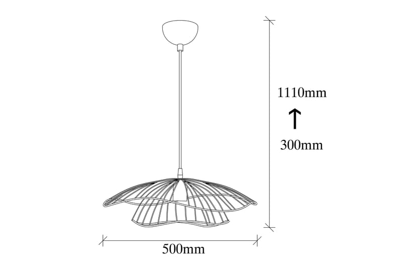 Opviq Tel Taklampa - Svart - Belysning & el - Inomhusbelysning & lampor - Taklampa & takbelysning