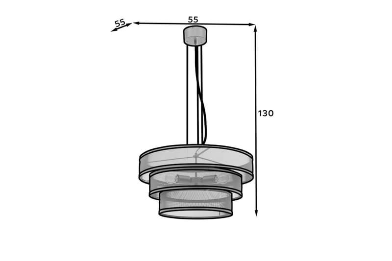 Orabela Pendellampa Rund - Svart - Belysning & el - Inomhusbelysning & lampor - Taklampa & takbelysning - Pendellampor & hänglampor