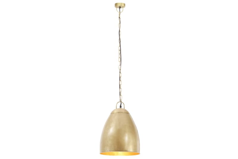 Hänglampa industriell 25 W mässing rund 32 cm E27 - be Basic - Taklampa kök - Fönsterlampa hängande - Fönsterlampa - Pendellampor & hänglampor - Sovrumslampa - Vardagsrumslampa