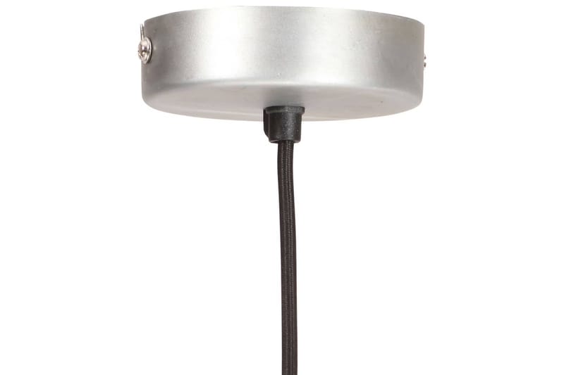 Hänglampa industriell 25 W silver rund 19 cm E27 - Silver - Taklampa kök - Fönsterlampa hängande - Fönsterlampa - Pendellampor & hänglampor - Sovrumslampa - Vardagsrumslampa