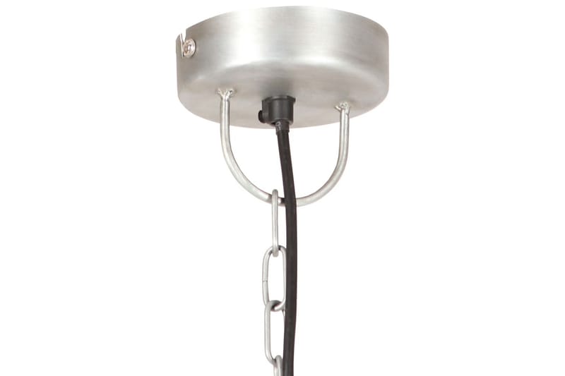 Hänglampa industriell 25 W silver rund 30 cm E27 - Silver - Taklampa kök - Fönsterlampa hängande - Fönsterlampa - Pendellampor & hänglampor - Sovrumslampa - Vardagsrumslampa