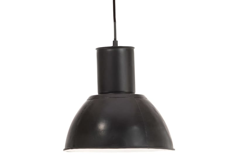 Hänglampa industriell 25 W svart rund 28,5 cm E27 - Svart - Taklampa kök - Fönsterlampa hängande - Fönsterlampa - Pendellampor & hänglampor - Sovrumslampa - Vardagsrumslampa