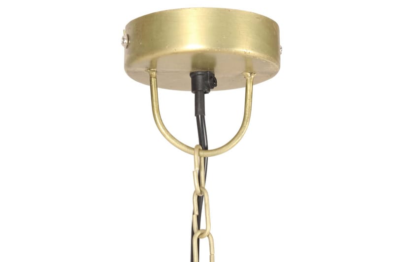 Hänglampa industriell vintage 25 W mässing rund 31 cm E27 - Guld - Taklampa kök - Fönsterlampa hängande - Fönsterlampa - Pendellampor & hänglampor - Sovrumslampa - Vardagsrumslampa