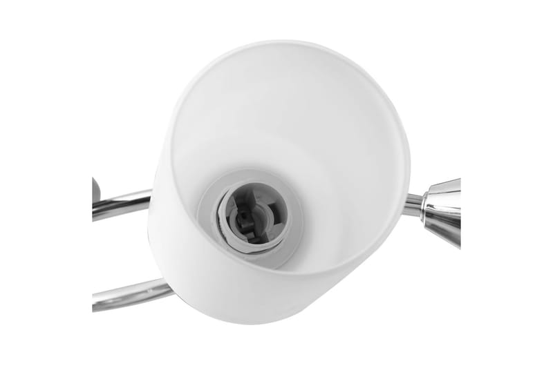 Taklampa med keramikskärmar för 5 E14-lampor vit kon - Vit - Taklampa kök - Fönsterlampa hängande - Fönsterlampa - Pendellampor & hänglampor - Sovrumslampa - Vardagsrumslampa