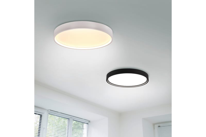 Doha LED Plafond 45 cm mattsvart - Matt svart - Belysning & el - Inomhusbelysning & lampor - Taklampa & takbelysning - Plafond