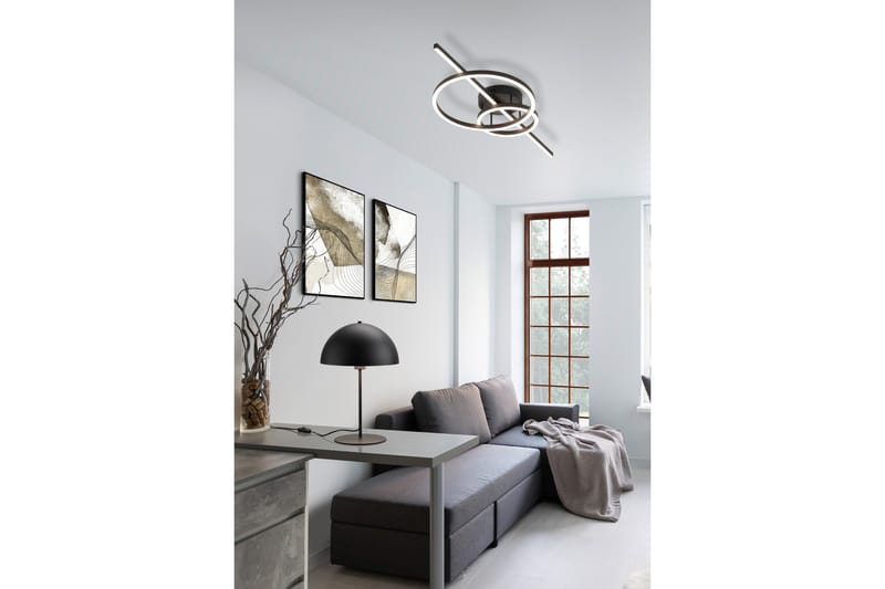 Montilla LED Plafond mattsvart - Matt svart - Belysning & el - Inomhusbelysning & lampor - Taklampa & takbelysning - Plafond