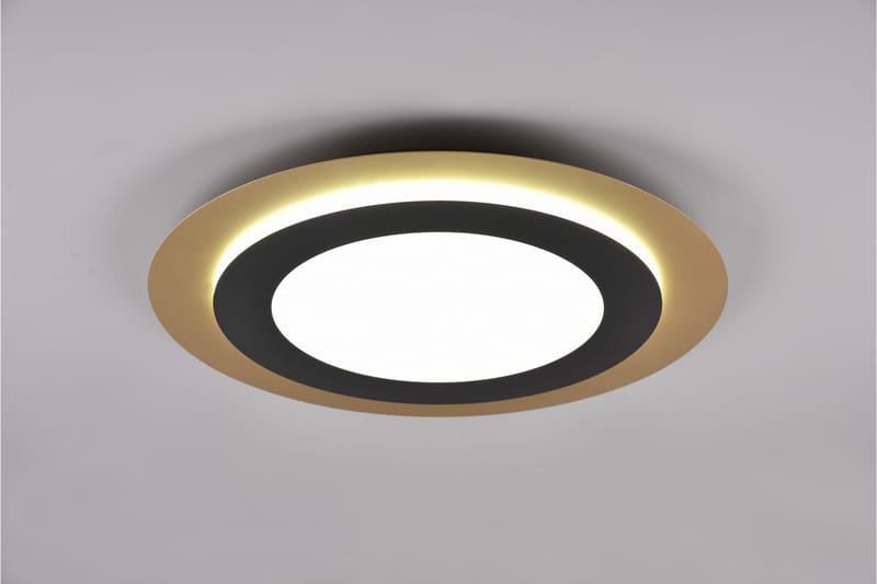 Morgan LED Plafond 45 cm mattsvart/ guld - Matt svart/Guld - Belysning & el - Inomhusbelysning & lampor - Taklampa & takbelysning - Plafond