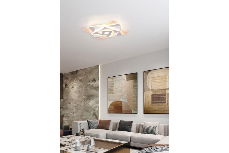 Trio Lighting Akita LED plafond mattvit - Belysning & el - Inomhusbelysning & lampor - Taklampa & takbelysning - Plafond