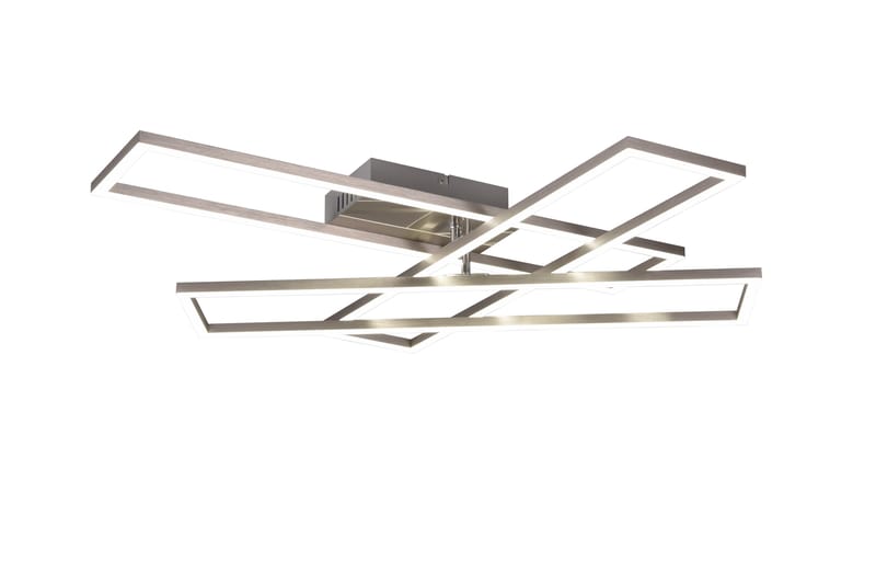 Trio Lighting Corso LED plafond borstad stål - Belysning & el - Inomhusbelysning & lampor - Taklampa & takbelysning - Plafond