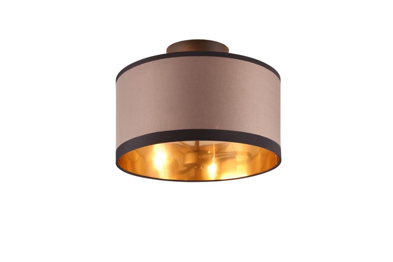 Trio Lighting Davos plafond 30 cm 2xE14 mattsvart/ greige - Belysning & el - Inomhusbelysning & lampor - Taklampa & takbelysning - Plafond